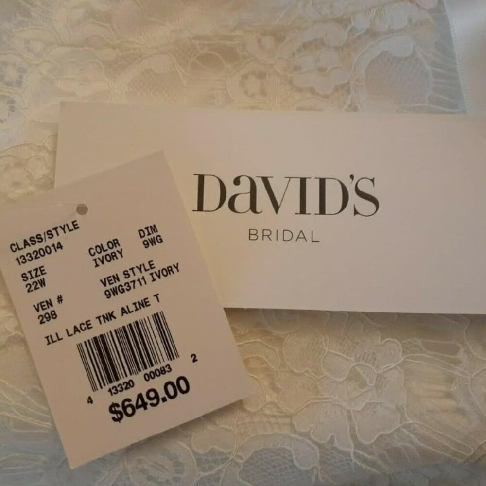 A-line Ivory Lace Sleeveless Wedding Dress